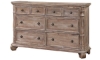 Picture of Tilly Taupe 6-Drawer Dresser