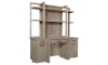 Picture of Platinum Gray Linen 2- Piece Desk