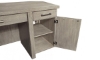 Picture of Platinum Gray Linen 2- Piece Desk