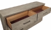 Picture of Platinum Gray Linen 6-Drawer Dresser