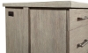 Picture of Platinum Gray Linen 66” Executive Desk