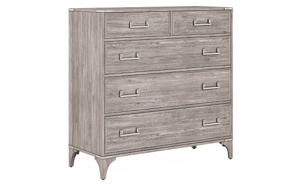 Picture of Sojourn Natural Gray 5-Drawer Chest