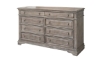 Picture of Highland Park Driftwood 8-Drawer Dresser