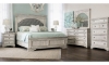 Picture of Highland Park White 5-Piece Upholstered Bedroom Se