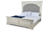 Picture of Highland Park White 5-Piece Upholstered Bedroom Se