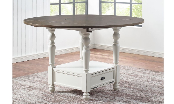 Picture of Joanna Farmhouse Round Counter Height Dining Table