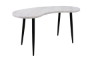 Picture of Kinsley White Marble Kidney Shape Desk