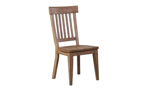 Picture of Riverdale Driftwood Slat-back Side Chair