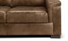 Picture of Medici Chestnut Leather Loveseat