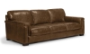 Picture of Medici Chestnut Leather Sofa