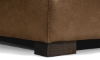 Picture of Medici Chestnut Leather Ottoman
