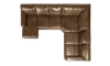 Picture of Medici Chestnut 4-Piece Left Chaise Sectional