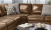 Picture of Medici Chestnut 4-Piece Left Chaise Sectional