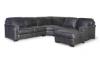 Picture of Medici Gray 4-Piece Right Chaise Sectional