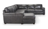 Picture of Medici Gray 4-Piece Left Chaise Sectional