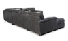Picture of Medici Gray 4-Piece Left Chaise Sectional