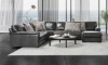 Picture of Medici Gray 4-Piece Right Chaise Sectional