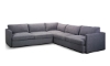 Picture of Lincoln Park Charcoal 3-Piece Corner Sectional