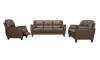 Picture of Montclair Latte Leather Loveseat