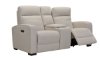 Picture of Jessica Jacobs Ferrara Hemp Dual Power Reclining Console Loveseat