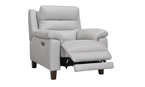 Picture of Jessica Jacobs Bergamo Dove Leather Power Recliner