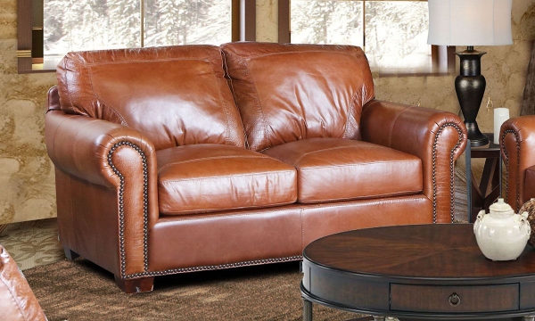 Picture of Rocky Mountain Leather Ketchum Saddle Loveseat