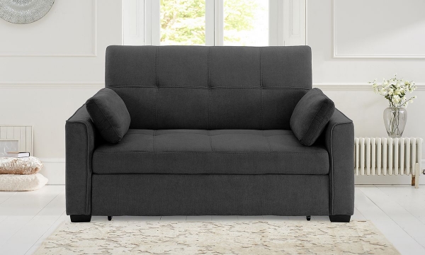 Picture of Nantucket Full Sleeper Loveseat Charcoal