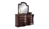 Picture of Grand Estates Tufted Leather Sleigh Bedroom Sets