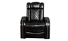 Picture of Omega Black Leather Power Recliner