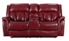 Picture of Prodigy Leather Power Reclining Console Loveseat