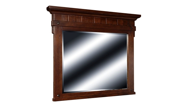 Picture of Artisan Haus Russet Umber Landscape Mirror