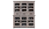 Picture of East Hampton Gray Breakfront China Cabinet