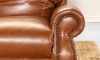 Picture of Rocky Mountain Leather Brandy Alligator 3-Piece Living Set