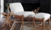 Picture of Denver Modern Avon Ivory Sling Lounge Chair