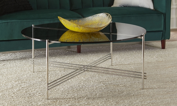 Picture of Cedric Smoke Glass Cocktail Table