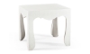 Picture of Asperitas White Rectangle End Table