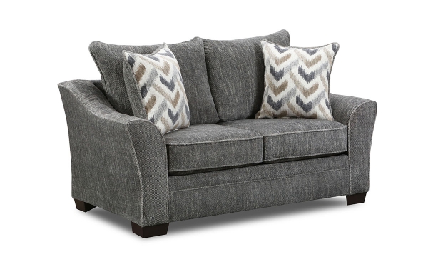 Picture of Crosby Charcoal Loveseat