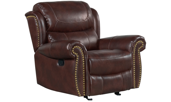 Picture of Hyde Park Mahogany Glider Recliner