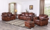 Picture of Arizona Brown Leather Loveseat