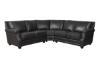 Picture of Benchmark Denim Leather 3-Piece Sectional