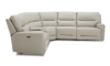 Picture of Thatcher Cream Leather Power Reclining Sectional