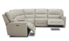 Picture of Thatcher Cream Leather Power Reclining Sectional