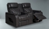 Picture of Ace Leather Power Loveseat with Heat and Massage