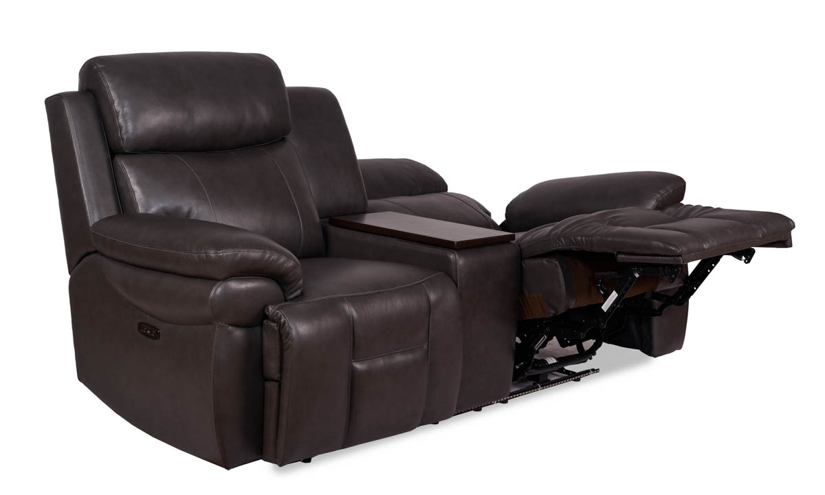 Relax Stone Zero Gravity Leather Loveseat | The Dump