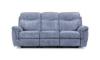 Picture of Sheffield Navy Blue Reclining Sofa