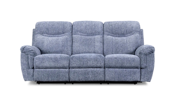 Picture of Sheffield Navy Blue Reclining Sofa