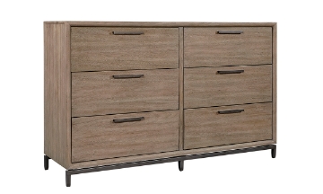 Picture of Trellis Brown 6-Drawer Dresser