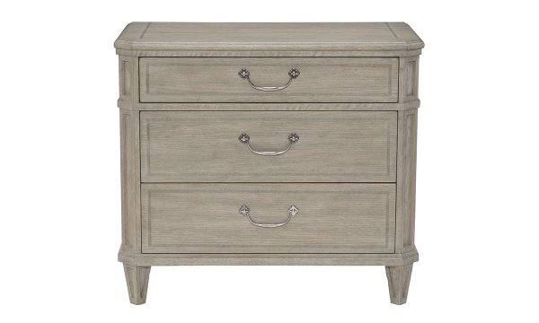 Picture of Bernhardt Marquesa Cashmere 3-Drawer Nightstand