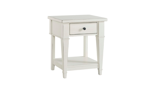 Picture of Northport White 1-Drawer Nightstand