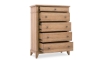 Picture of Trisha Todays Traditions Hickory 5-Drawer Chest